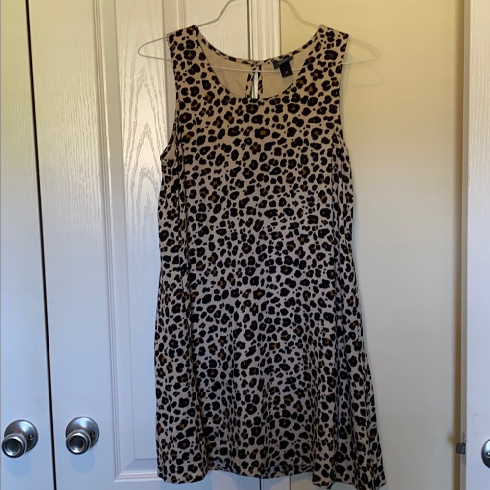 Daytrip Cheetah Print Sleeveless Dress